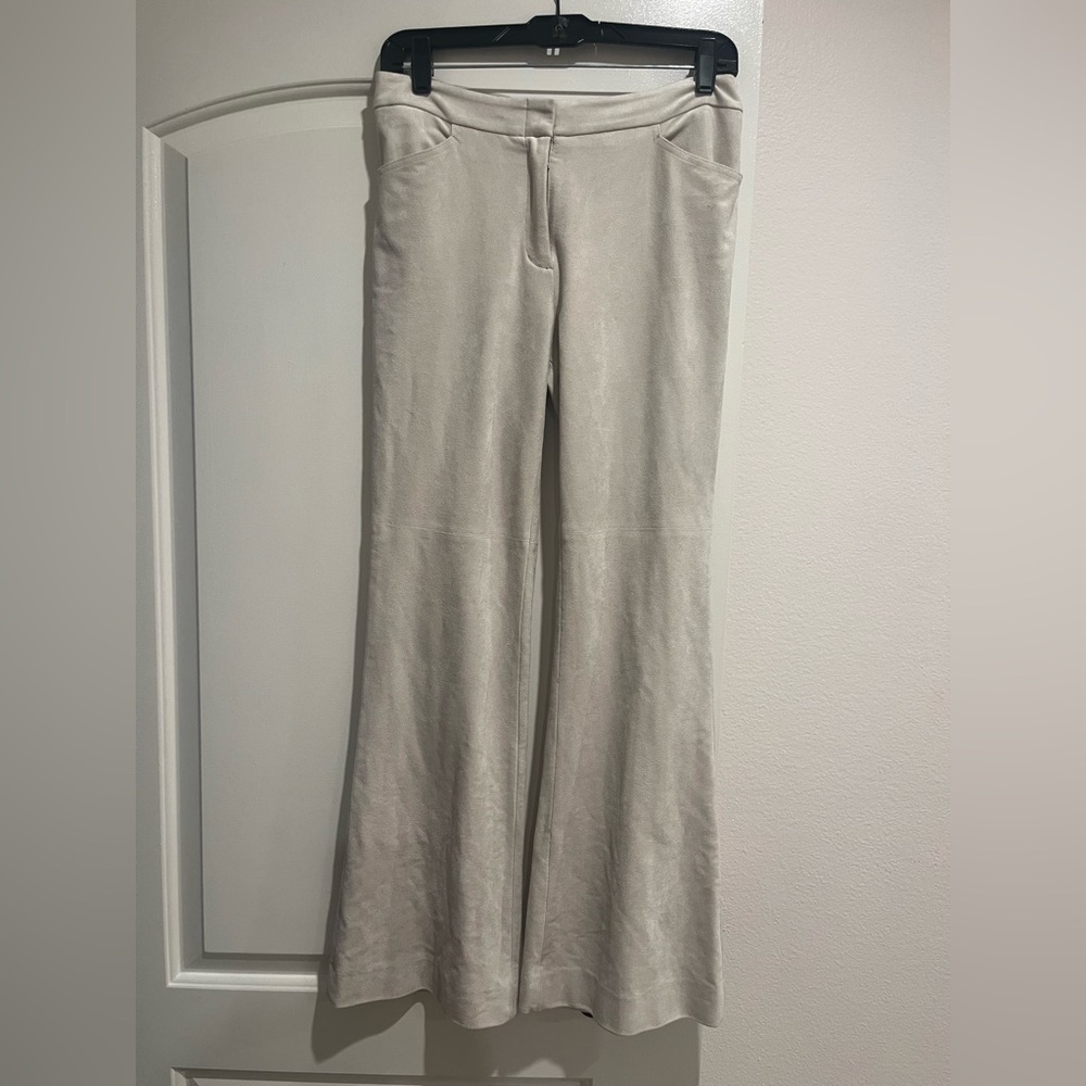 BCBGMaxAzria Cream velvety Pants